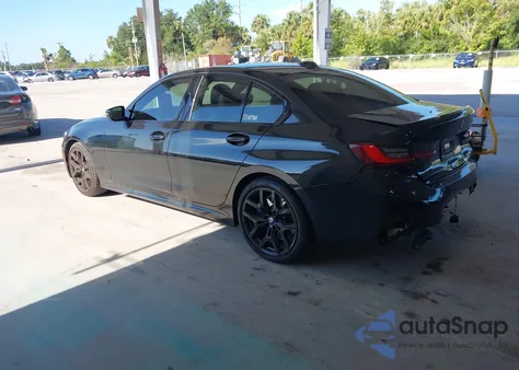 2025 BMW M340I из США, поврежденный, VIN 3MW59FT06S8F31770